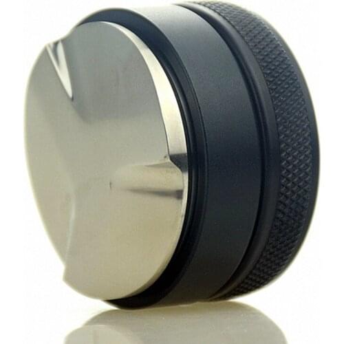 Adjustable Three Angled Slope Stainless Steel Coffee Tamper 58mm Rose Red/Black Espresso Beans Press Tool