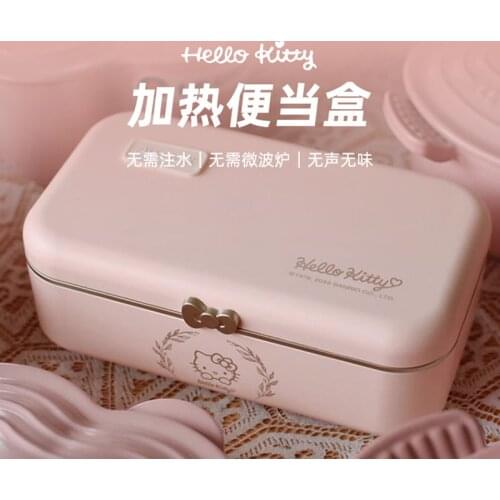 Retro Electric Heated Lunch Box Mini Rice Cooker Portable Heating Cooking Pot Multi Stainless Steel Inner Bento Box Food Warmer