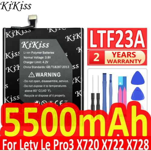 5500mAh LTF23A For Letv LeEco Le Pro 3 X720 X722 X728 Pro3 Mobile Phone High Capacity Battery