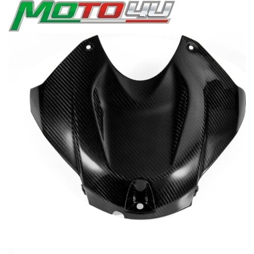 100% Real Carbon Fiber Front Fuel Gas Tank Cover Protect Motorcycle Parts For BMW S1000RR 2015 2016 2017 2018 S1000R 2014-2018