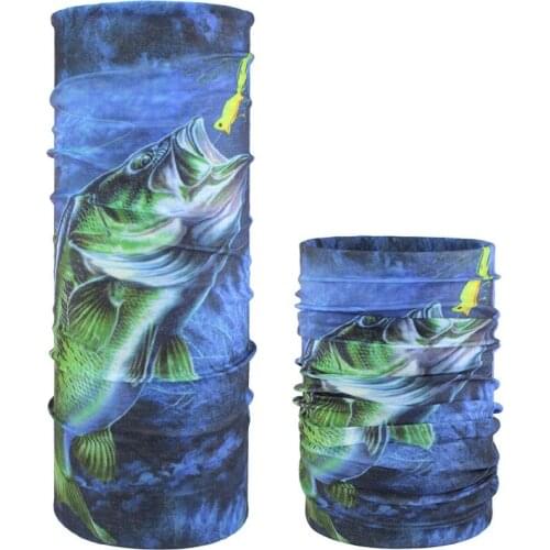 Fishing Tackle Box Bandanas Magic Scarf Head Cover Wind UV proof Head Band