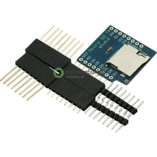 For WeMos D1 Micro SD Card Shield Mini TF Wi-Fi ESP8266 Compatible SD Wireless Module for Arduino for WeMos D1 Mini