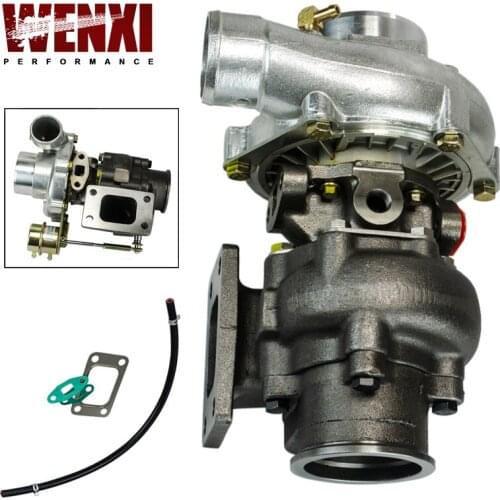 Turbocharger T3/T4 Internal Wastegate A/R:.60 Cold,.63 Hot T3 Flange "V" Band WX-TURBO39