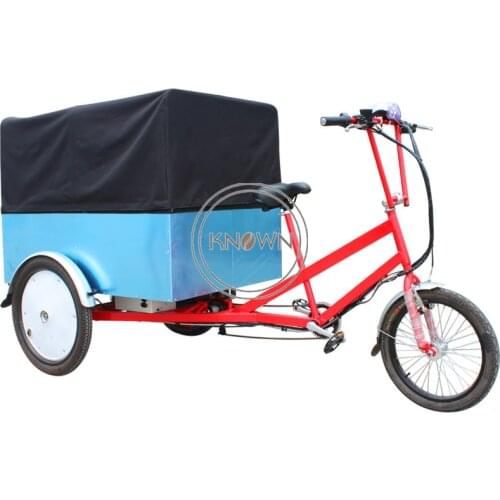 High Quality Pedal and Electric Three Wheels Adult Scooter Tricycle Cargo Trailer Bike