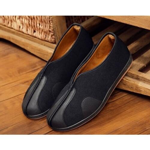 Winter warm kung fu martial arts shoes taoist zen lay meditation shoes tai chi taiji sneakers