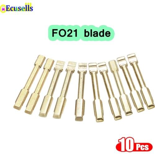 10pcs/lot Blade 90# FO21 fly key blade Flip blank uncut key for Ford Focus Fiesta KA Transit Connect Mondeo for Jaguar S-type XJ