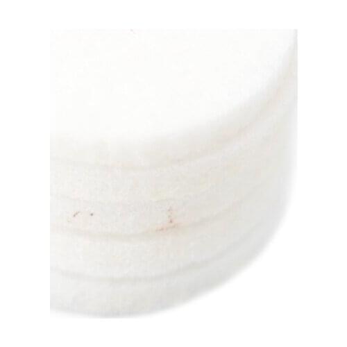 100pcs White Colors 22.3mm Round Essential Oils Diffuser Locket Pads Perfume Aroma Locket Replacement Pads