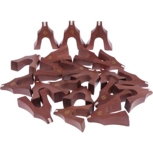 21pcs Premium Wooden Guzheng Bridge Chinese Zither Koto Replacement Parts