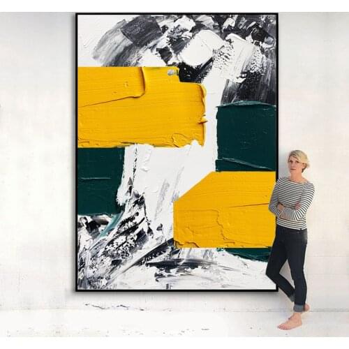 Abstract Art Oil Painting High Definition Printing Art Canvas Painting Living Room Bedroom Decoration Painting