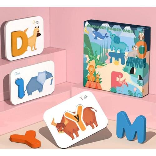 Montessori Alphabets And Numbers Wooden Toys Early Learning Jigsaw Letter Puzzle Preschool Educational Baby Toys For Children
