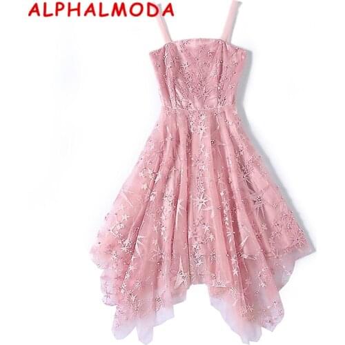 ALPHALMODA Fashionable Summer Dresses