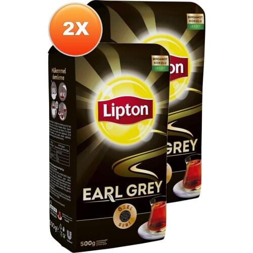 PERFECT SMILE Lipton Earl Gray Bulk Tea 500 gr x 2 FREE SHIPPING