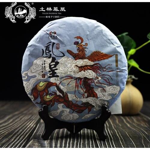 TuLin Phoenix 2018 Shen Puer Chinese Tea "China Fenghuang" Raw Puer Chinese Tea 357g