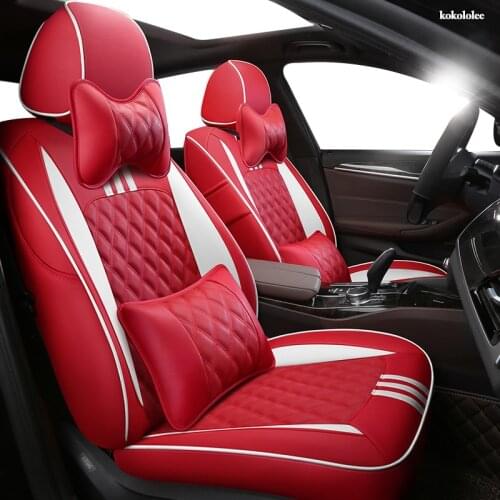 KOKOLOLEE Custom Leather car seat cover For MAZDA ATENZA 6 CX-7 CX-4 CX-5 Axela MAZDA 3 8 2 5 CX-9 CX-3 Automobiles Seat Covers