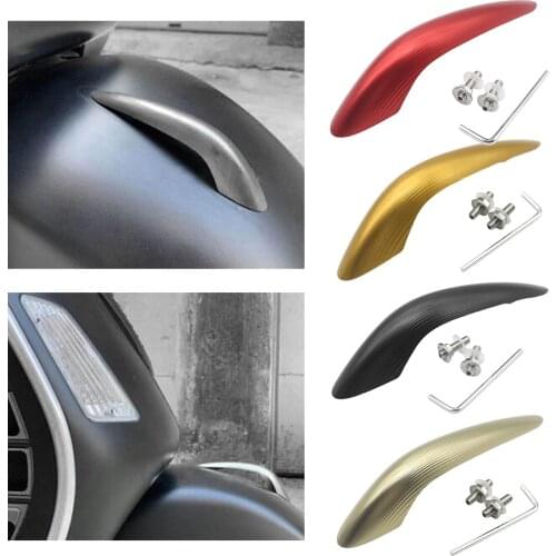 CNC Aluminum Front Fender Mudguard Nose Beak for Vespa GTS GTV 250 300