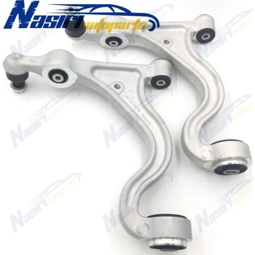 Pair Set of 2 Front Lower Control Arms & Ball Joint For Porsche Panamera 2010 2011 2012 2013