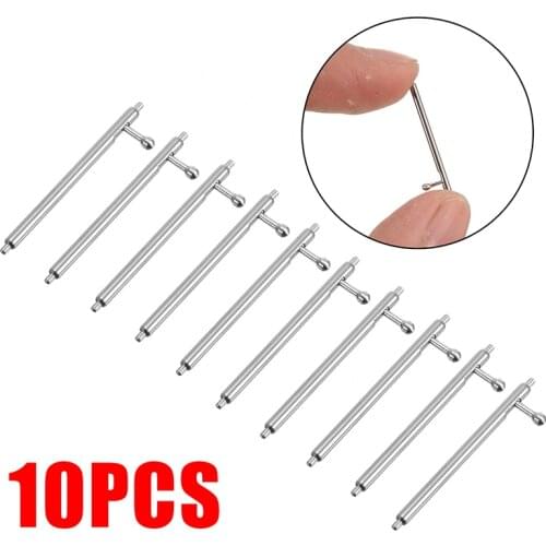 Outdoor Sport 10Pc Metal 23mm x 1.5mm Quick Release Spring Bar Watch Band Pins For Fitbit Versa Outdooor Camping Practical Tools