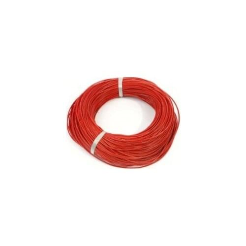 1 Meter 18AWG Silicone Wire/ Silica Gel Wire/ Silicone Cable (150/0.08, OD: 2.3)-Red Color