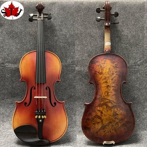 Strad style SONG master birds eye maple wood 4/4 violin,sound clear and melodious #15118