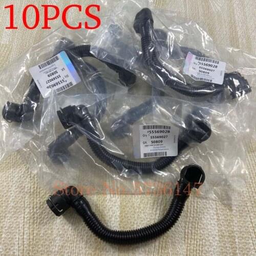 10PCS Engine Crankcase Ventilation Pipe For Buick Excelle Chevrolet Cruze 1.6 1.8L Epica 2009-2015 OEM# 55569028 55569027