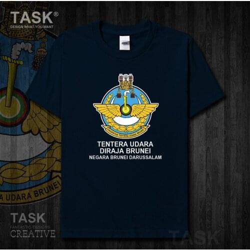 Air Force Nation of Brunei BRN Bruneian mens t shirt new Tops t-shirt Short sleeve clothes cotton Army Tactical Military 01