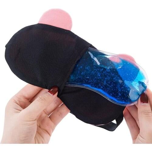 1Pc Eye Mask Dedicated Ice Pack Eye Shade Cooler Bag Sleeping Mask Cover Patch Cold Soothing Gel Health