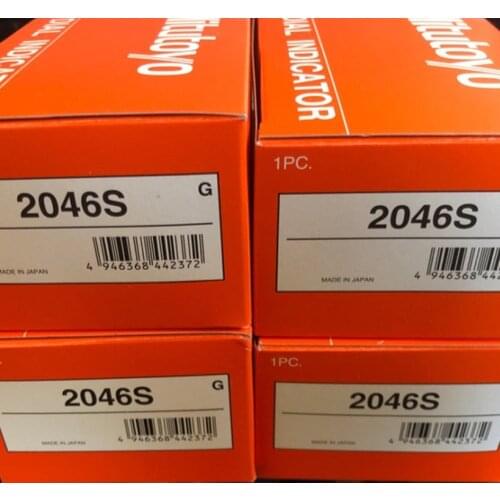 100% original, made in Japan Mitutoyo 2046S Dial indicator 0-10mm-0.01mm