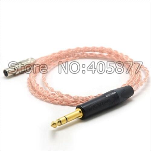 6.35mm Audio upgrade Cable For KG Q701 K702 K271s 240s K271 K272 K240 K141 K171 K181 K267 K712 Headphone Earphone