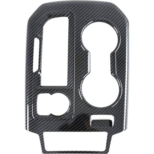 Car ABS Carbon Fiber Gear Shift Panel Decoration Cover Trim for Chevrolet Blazer 2019-2020 Accessories