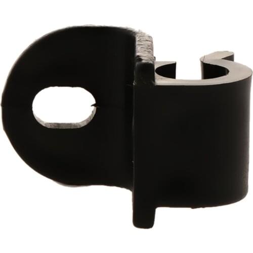 Black Reusable Motocross Brake Line Pipe J-style Clip Buckle Cable Housing Clip