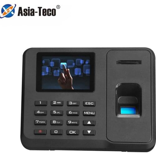 2.8 TFT Color LCD TM1800 Fingerprint Attendance Excel Time Recorder Attendance Machine Support U disk download TCP/IP