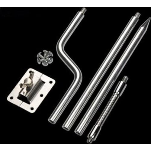 Dual use night fishing lamp holder flashlight Mount Holder electric torch bracket for fishing box refrigerator total 550MM