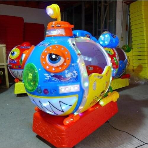 Coin operated kiddie rides, plastic