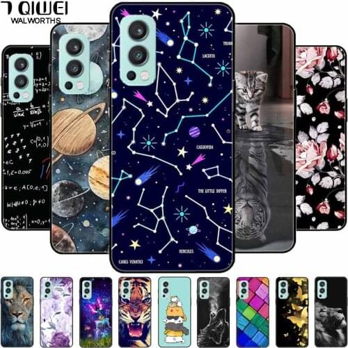For OnePlus Nord 2 5G Case Silicone Protective Soft TPU Phone Cases for OnePlus Nord2 5G Back Cover Para 1 + Nord2 5G Cartoon