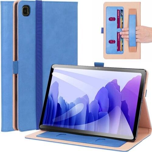 SM-T220 Tablet For Samsung Galaxy Tab A7 Case 10.4 SM-T500 Flip Funda For Samsung Tab A7 Lite Cover 8.7 inch SM-T225 + Pen