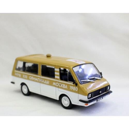 1:43Scale Alloy Car Model 2203 Latvian Nostalgic Van Winter Games Collection Commemorative Car Model Adult ChildrenGift Toy Boys