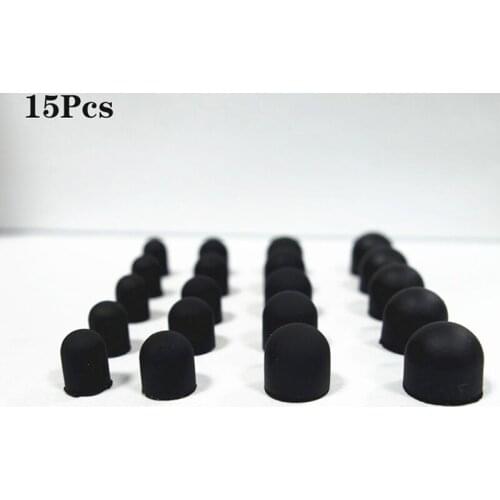15pcs Soft Replacement Stylus Tips Replacement Silicone Nib Cover Touch Stylus