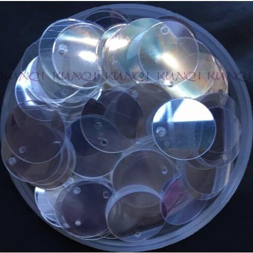 New 450pcs 13mm Crystal Transparent Round Loose Sequin Paillette Sewing,Wedding Craft,Women Kids DIY Garment Accessory