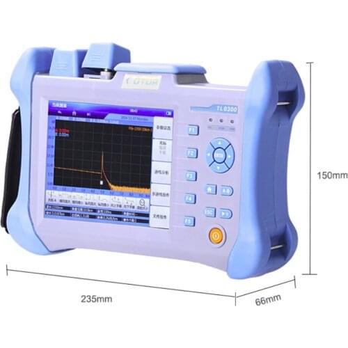 YOUYSI TLO300 Optical Time Domain Reflectometer 120KM 1310/1550nm otdr With 10mW