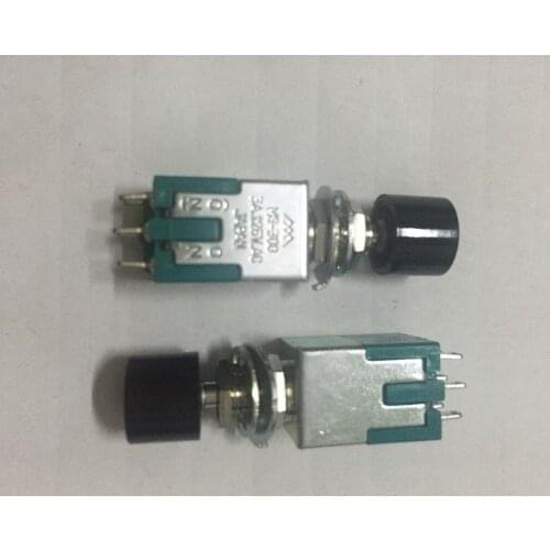 Original new 100% MS-300 button switch 6pin self-resilient self-reset button switch 3A125VAC