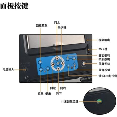 Pipeline Pile Inspection Camera Industrial HD Pipeline Endoscope
