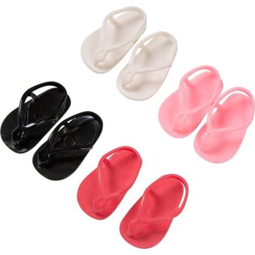 Colorful Sandals Shoes Wear Fit 17 inch 43cm Doll Born Baby Doll Accessories For Baby Birthday Festival Gift