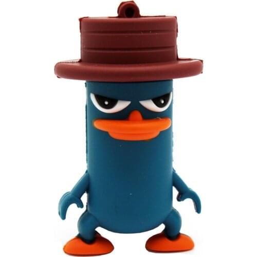 TEXT ME Real Capacity Cute Duck USB Flash Drive 16GB 32GB 64GB Cartoon Pendrive