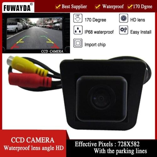 FUWAYDA Waterproof Car Parking Assistance Reversing Back Rear View Wire car Camera CCD For Benz S Class S Klasse GLK300 GLK350