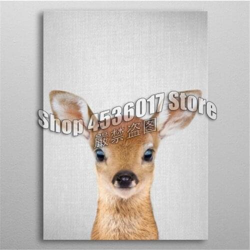 Animals 5d Diy Diamond Painting Cross Stitch Baby Deer Diamond Embroidery Mosaic Full Rhinestone Gifts Home Decor Arts & Crafts
