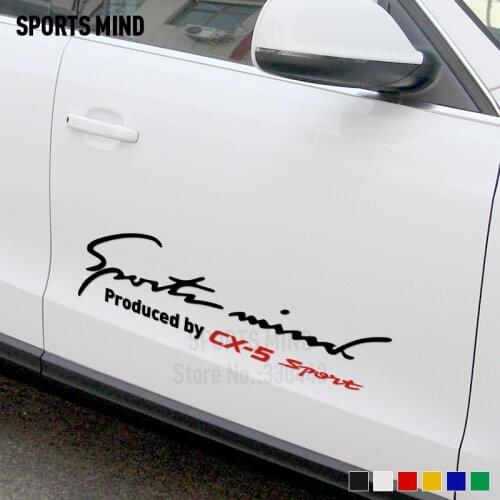 10 x Car Styling For Mazda CX5 Mazdaspeed Mazda CX-5 GT Zoom-Zoom Automobiles Car Stickers Decal JDM Exterior Accessories