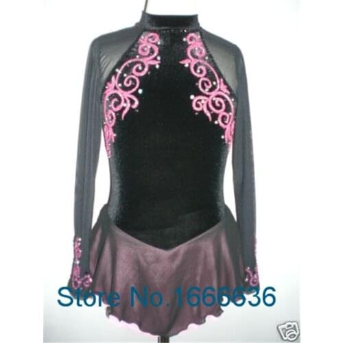 2016 Girls Figure Skating Dresses Fashion New Brand Vogue Figure Skating Competition Dress Customized DR3118