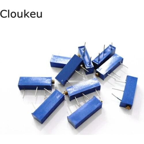 3006P 103 Potentiometer 3006 P103 10K Precision Adjustable potentiometer Multiturn 10Pcs