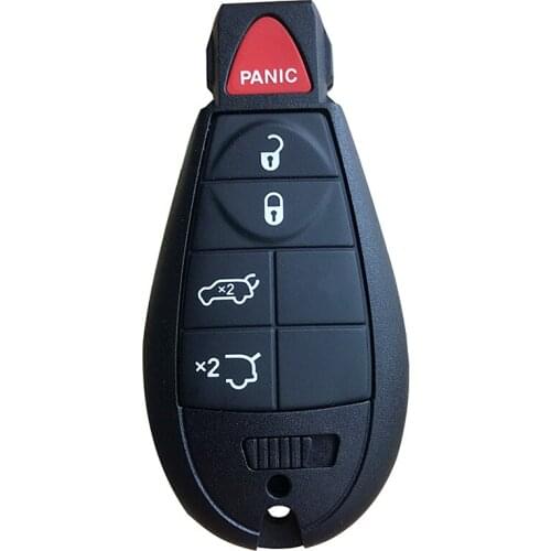 5* Remote Keyless key Fob Case Shell For Chrysler Car Key Fob Transmitter For Jeep Grand Cherokee 2008 - 2015