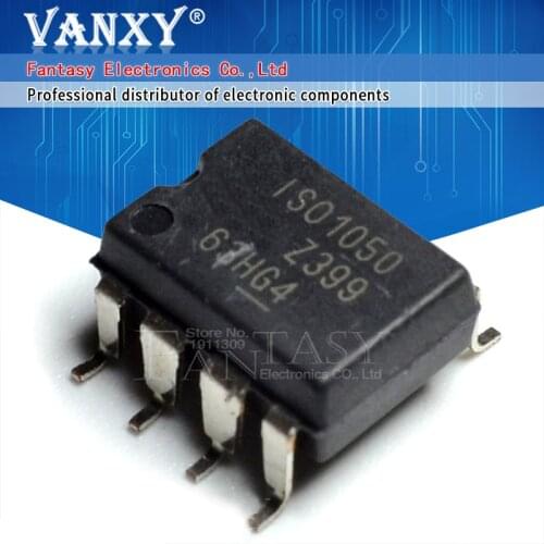 10PCS ISO1050DUBR SOP8 ISO1050 SOP SOP-8 ISOLATED CAN TRANSCEIVER ISO1050D SMD